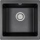 Мойка кухонная Paulmark Gera PM104546-BLM чёрный металлик