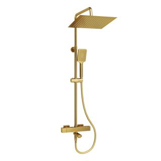 Душевой комплект WasserKRAFT A199.260.201.BG Thermo золото
