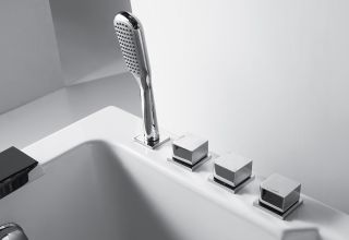 Акриловая ванна ABBER AB9000 B L 130x70