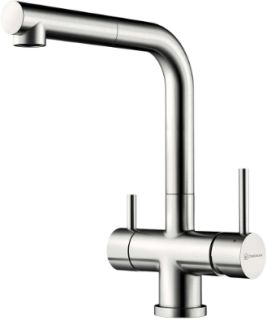 Смеситель для кухни Omoikiri Takamatsu S BN хром