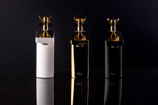 Смеситель для раковины Boheme Venturo белый/золото 381-W