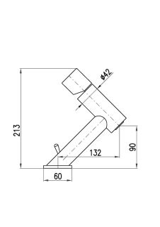Смеситель для раковины Rav Slezak Seina SE229.5KZ золото