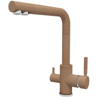 Смеситель для кухни Dr. Gans Акцент с подключением к фильтру терракота