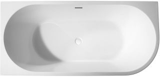 Акриловая ванна ABBER AB9257-1.5 L 150x78см левая белый