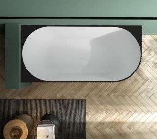 Акриловая ванна ABBER 170x80см левая AB9329-1.7MB L