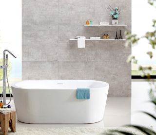 Акриловая ванна ABBER 170x80см AB9345-1.7