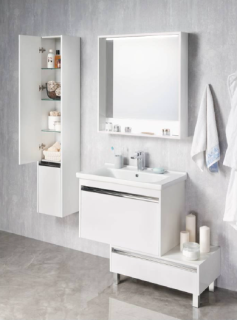 Комод с ящиком Акватон Капри 60см белый 1A231003KP010