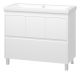 Напольная тумба под раковину Misty Алиса 100см белый