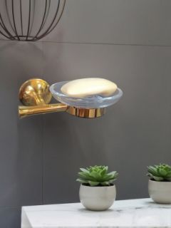 Мыльница подвесная AltroBagno Corposo 080714 Or