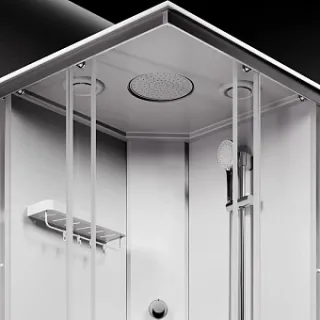 Душевая кабина Am.Pm X-Joy Square W94C-403-090MT 90х90 профиль хром матовый