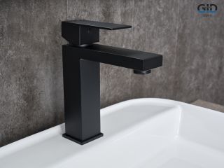 Смеситель для раковины Gid Anchel SS979-BM-K SS979BMK черный матовый