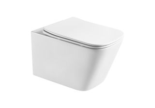 Унитаз подвесной Aquatek Либра AQ1505T-00 безободковый смыв торнадо