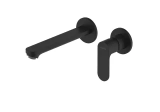 Смеситель для раковины Aquatek Альфа AQ1913MB чёрный матовый