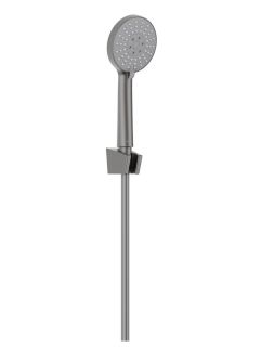 Душевая лейка Aquatek Бетта AQ2032BGM шлифованный чёрный хром