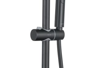 Душевая стойка Aquatek AQ2040MB чёрный матовый