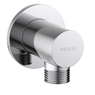 Шланговое подсоединение Aquatek AQ2456CR хром