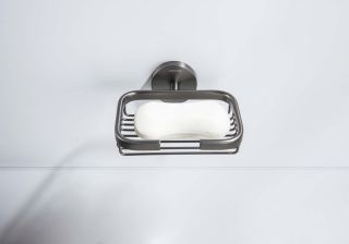 Мыльница решетка Aquatek Бетта AQ4633BGM оружейная сталь