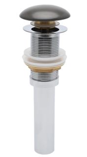 Донный клапан для раковины AQUAme AQM7002-0MDG без перелива тёмно-серый матовый