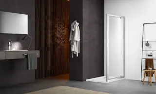 Душевая дверь Aquatek AQ ARI PI 09020CH 90см хром