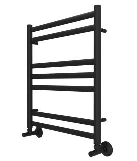 Водяной полотенцесушитель Aquatek Оберон AQ RO0760BL П7 50x60см чёрный муар