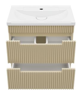 Подвесная тумба под раковину Brevita Ariana ARI-01060-03062Я 60см капучино