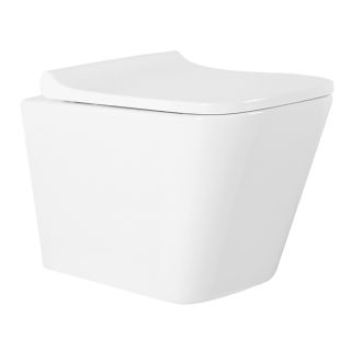 Сет AZARIO Teramo AZ-8010-1000+AZ-8200-0010+AZ-0052 инсталляция + унитаз Teramo (квадратный) с быстросъемным сидением микролифт + клавиша смыва хром матовый