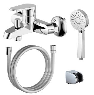 Смеситель для ванны AZARIO CASTELO AZ-VJC238274C  с ручным душем