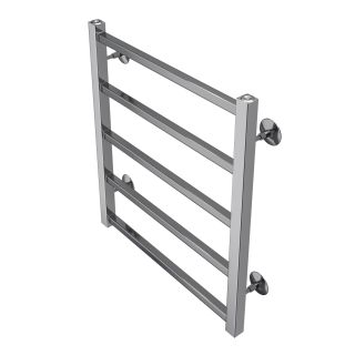 Полотенцесушитель водяной AZARIO ANCONA AZ71558 500/600 квадрат, 5 секций, нижнее/диагональное подключение, 1/2″, хром