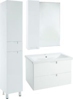 Пенал Bellezza Пегас 35см левый белый 00000011262