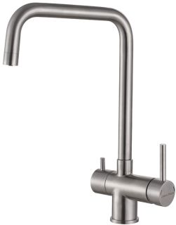 Смеситель для кухни Paulmark Wetter We213030-SS нержавеющая сталь