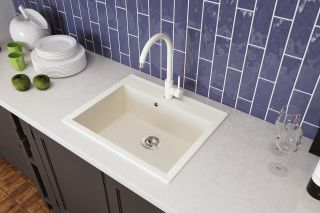 Кухонная мойка Florentina Тоскана 620 бежевый