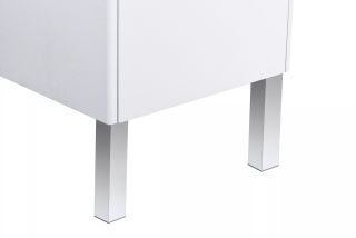 Тумба под раковину Акватон Сильва 50см дуб полярный 1A211701SIW70