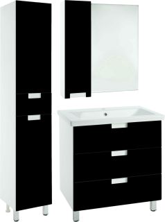 Тумба под раковину Bellezza Пегас 100см чёрный 00000007803