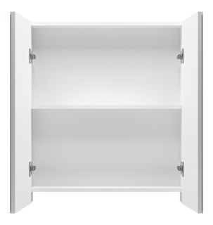 Зеркальный шкаф Misty Балтика 70см белый