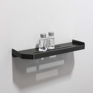 Полка прямоугольная одноэтажная Fixsen Hi-Tech графит (FX-843F)