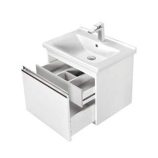 Тумба под раковину Акватон Капри 60см белый 1A230101KP010
