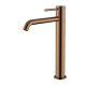 Смеситель для раковины высокий Knotlor SS-21/RB, бронза