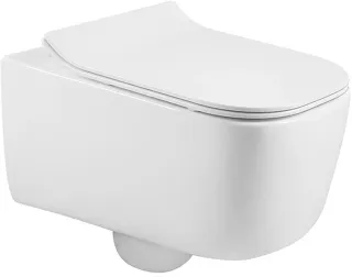 Комплект SET AQUATEK ЛУГАНО-016 4в1 унитаз с инсталляцией кнопкой и сиденьем микролифт