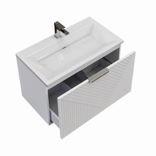 Раковина Grossman БЛИСС  10.R01.80.000 белая 80 см