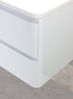 Тумба под раковину BelBagno подвесная 90x50см Bianco Lucido ALBANO-900-2C-SO-BL