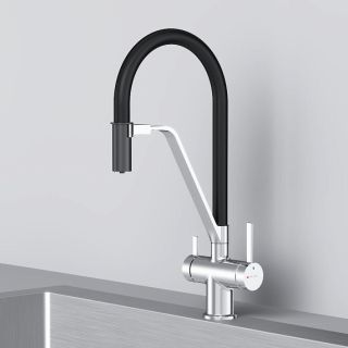 Смеситель для кухни Am.Pm Func F8F07802 черный хром