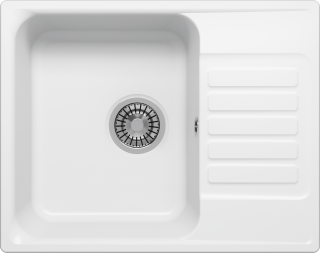 Мойка кухонная Polygran Quartz Bond-600 688285 туман