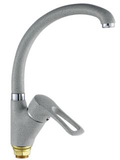 Смеситель для кухни Haiba HB4166-8 серый