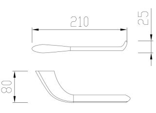 Бумагодержатель ABBER Nord AA1531 хром