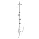 Душевая стойка Swedbe Calypso 5065 без смесителя хром