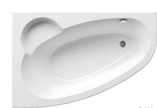 Акриловая ванна Ravak ASYMMETRIC 150х100 L C441000000 левый