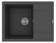 Кухонная мойка Florentina Липси 650 чёрный