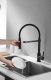 Смеситель для кухни Rose R133H чёрный матовый