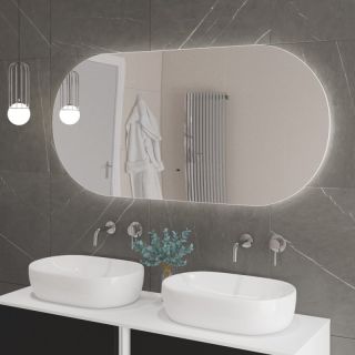 Зеркало Cezares с контурной подсветкой и датчиком движения CEZARES CZR-SPC-VAGUE-1500-700-MOV