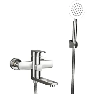 Смеситель для ванны и душа Frap F22805 сатин